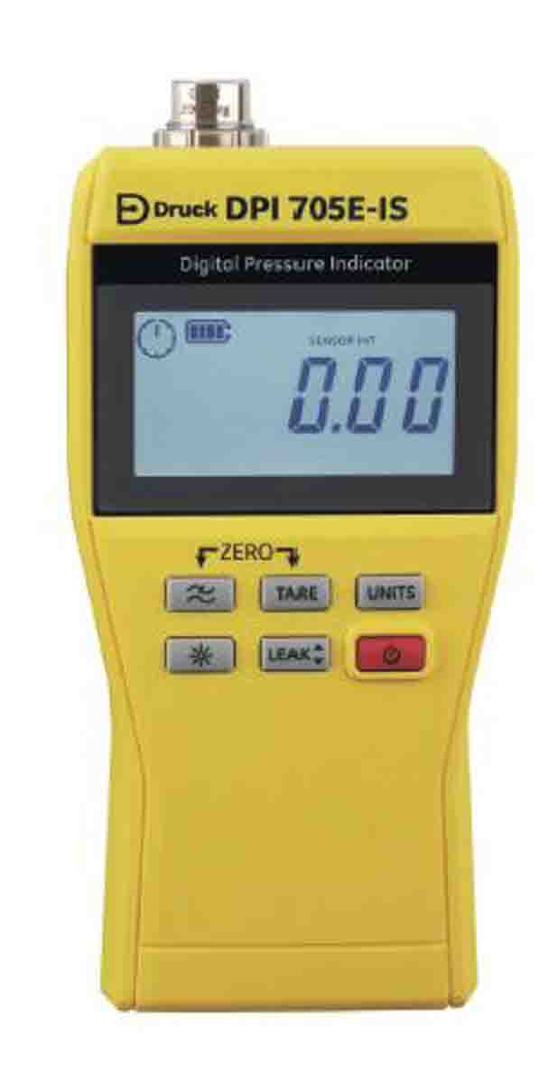 Druck DPI705E Gauge Manometer With 1 Pressure Port/s, Max Pressure Measurement 2bar With RS Calibration