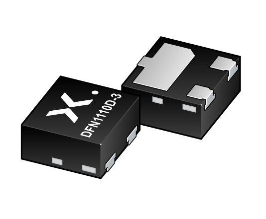 Nexperia PDTC114EQBZ 3 NPN Digital Transistor, 100 mA, 50 V DFN1110D-3