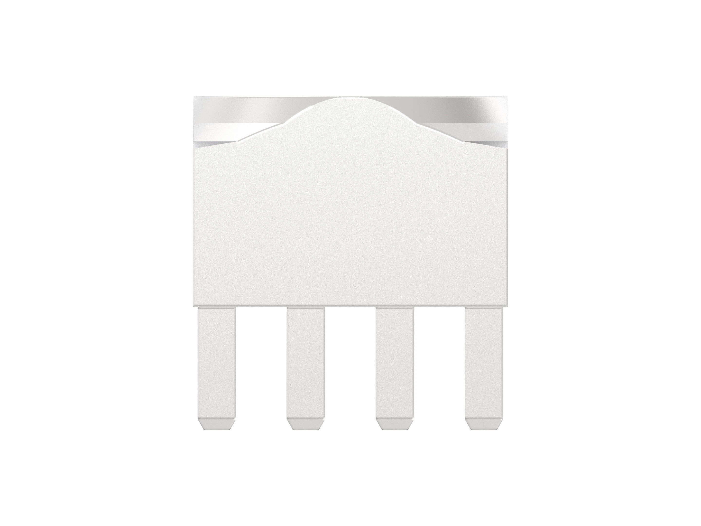 ERNI 225688 Series Vertical Surface PCB Header, 1 Contact(s), 1 Row, Shrouded