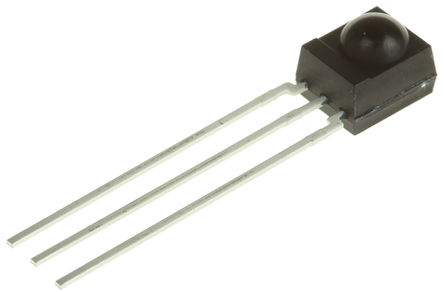 Vishay TSOP4840, 40kHz IR Receiver, 950nm, 45m Range, Through Hole, 6 x 5.6 x 6.95mm