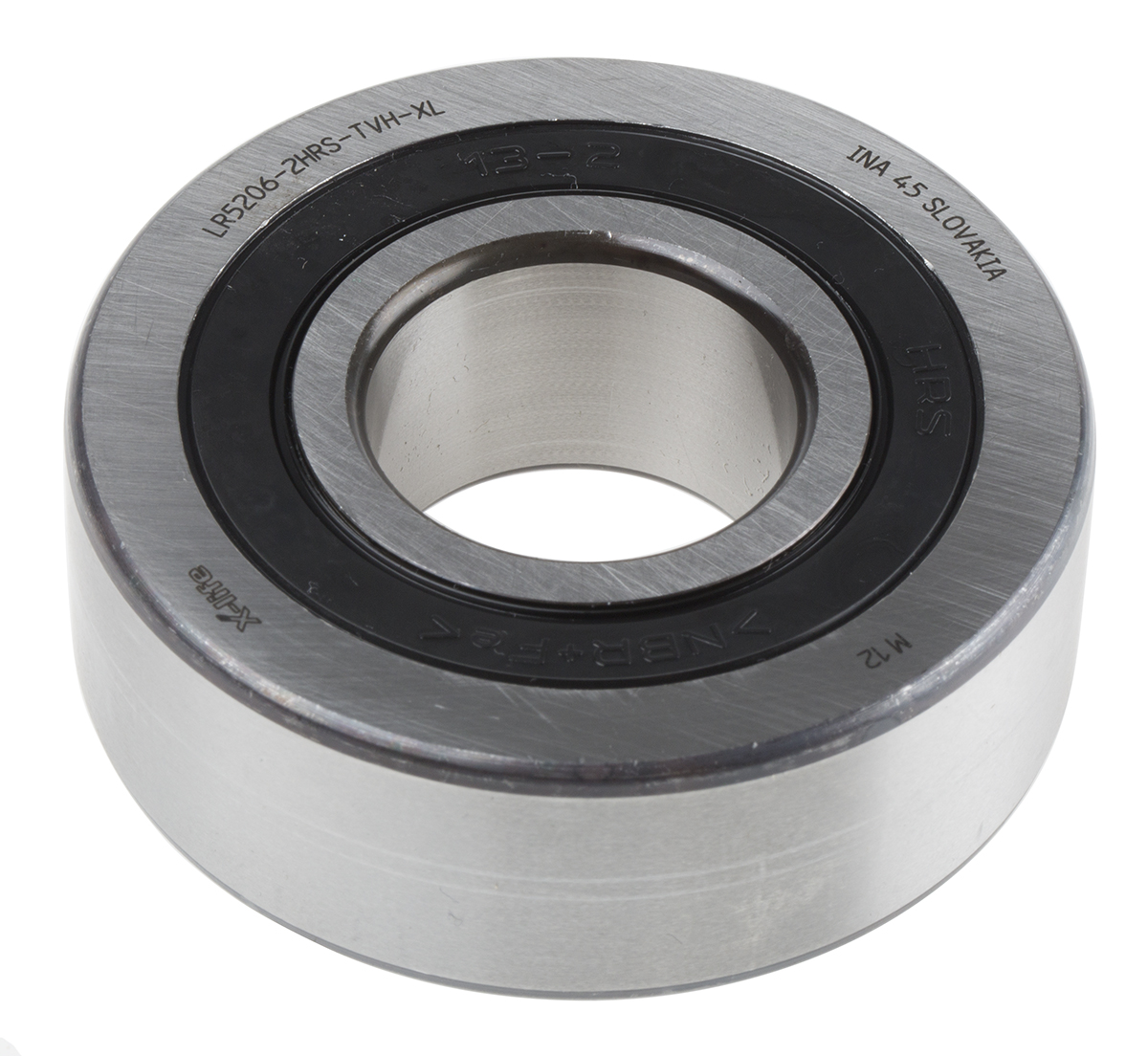Yoke Cam Follower LR5206-2HRS-TVH-XL, 30mm ID, 72mm OD