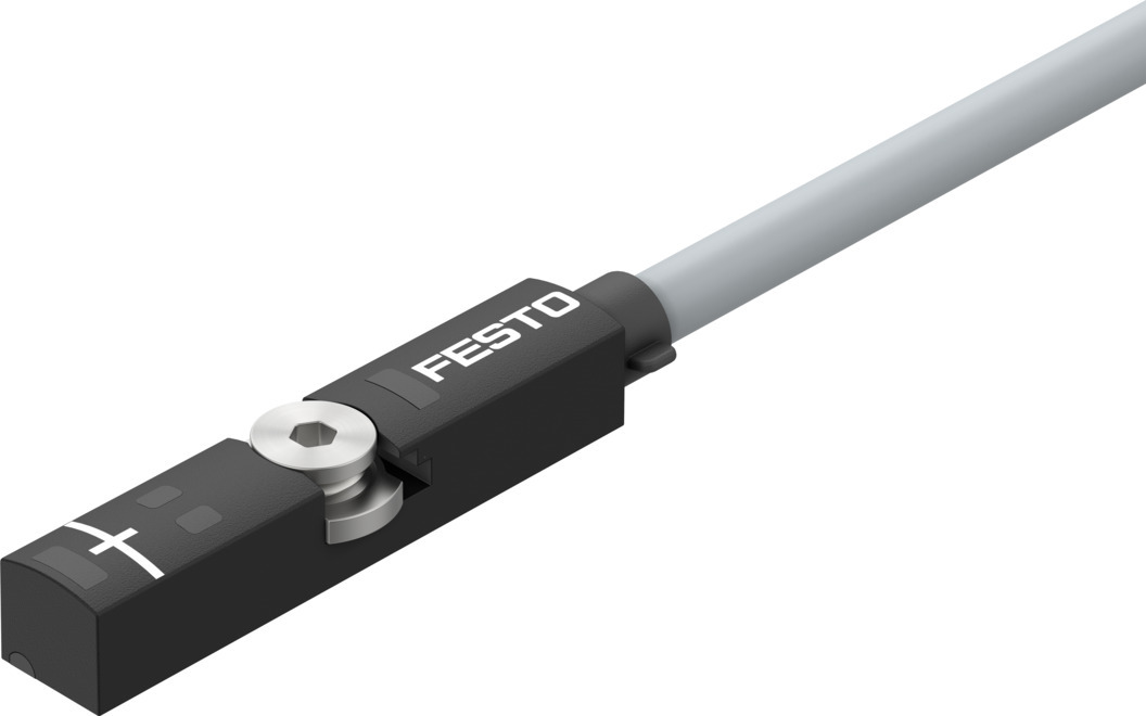 Festo Magneto Resistive Proximity Sensor, IP65, IP68, IP69K, 24V dc, NC Operation, SMT-8M-A, with LED indicator, 8138001