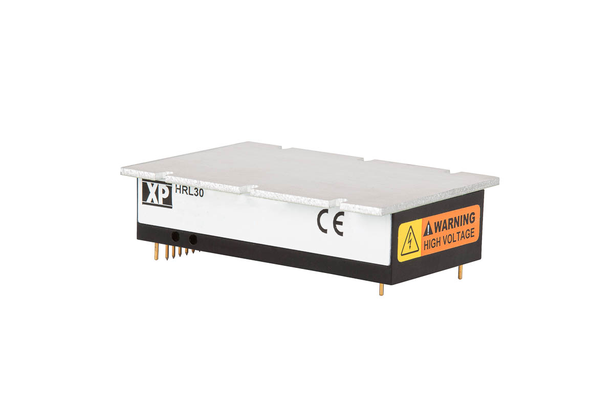 XP Power HRL30 DC-DC Converter, 0 → 1000V dc/ 30mA Output, 22 → 30 V dc Input, 30W, Through Hole, +70°C