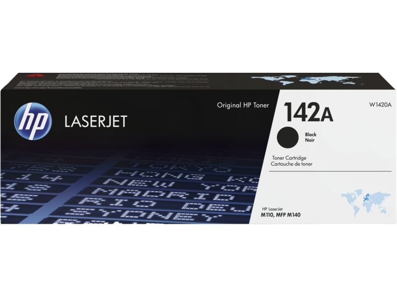 Hewlett Packard W1420A Black Toner Cartridge,  HP Compatible
