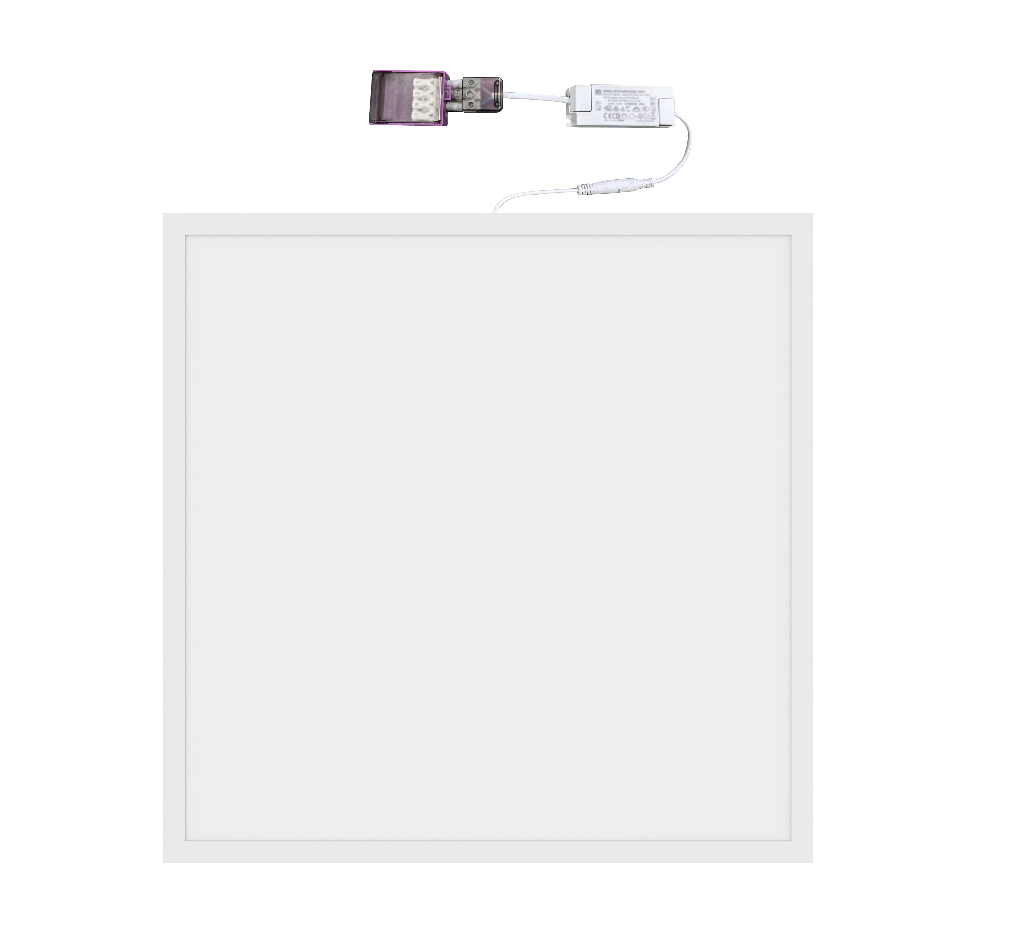 RS PRO 23W Square LED Panel Light, Cool White, L 595mm W 595mm