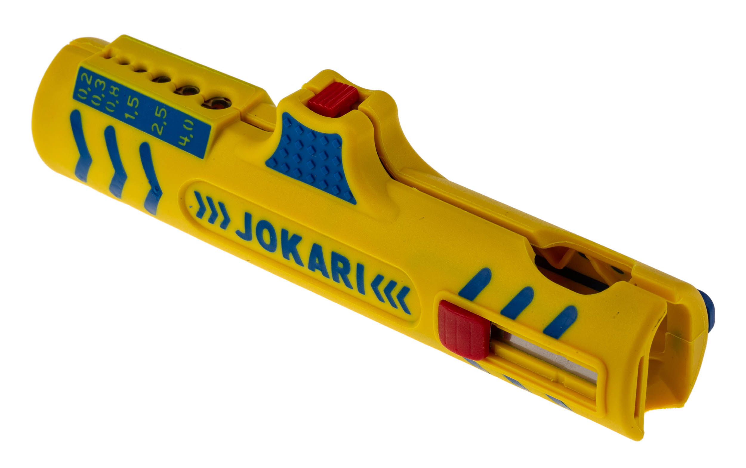 Jokari Wire Stripper, 0.2mm Min, 4.0mm Max, 124 mm Overall