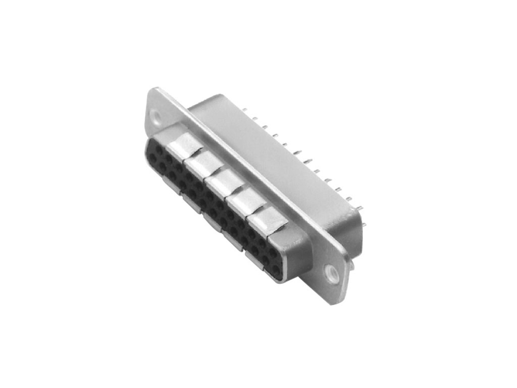 Molex 73284 25 Way Through Hole D-sub Connector Socket, 2.77mm Pitch, with Hardware