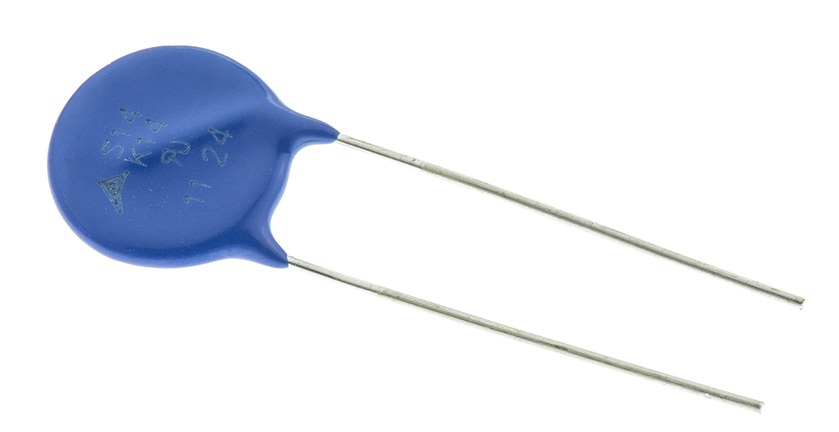 EPCOS, Standard Metal Oxide Varistor 9.95nF 10A, Clamping 43V, Varistor 22V
