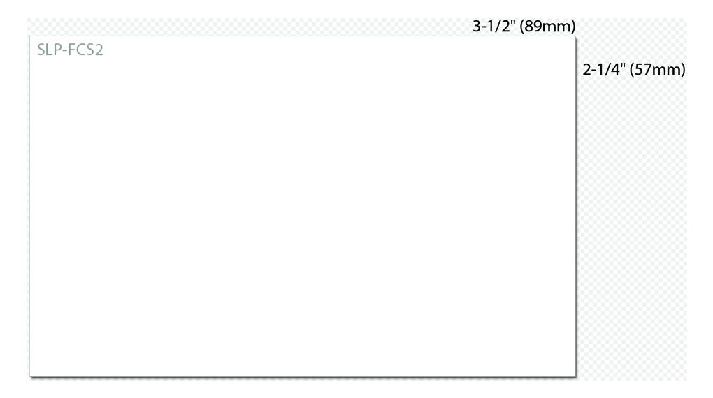 Seiko Instruments White Name Badge Label Sheet, Pack of 300EA