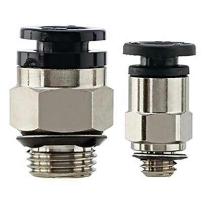 SMC KA Series One-touch Fitting, 12 mm to Uni 1/2, Threaded-to-Tube Connection Style, KAH12-U04