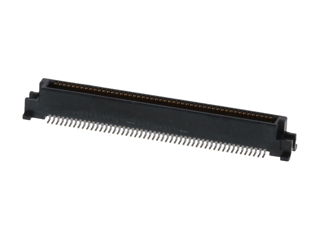Molex SlimStack Series Straight Surface PCB Header, 100 Contact(s), 0.64 mm Pitch, 2 Row, Shrouded