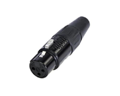 Re-An Products Cable Mount XLR Connectors, Female, 3 Way
