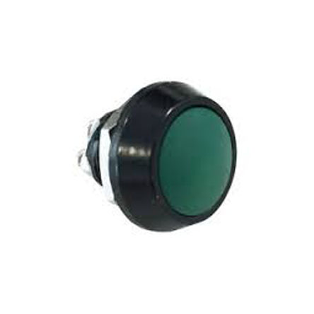 Bulgin Push Button Switch, Momentary, Panel Mount, 12mm Cutout, SPST, 36V dc, IP67