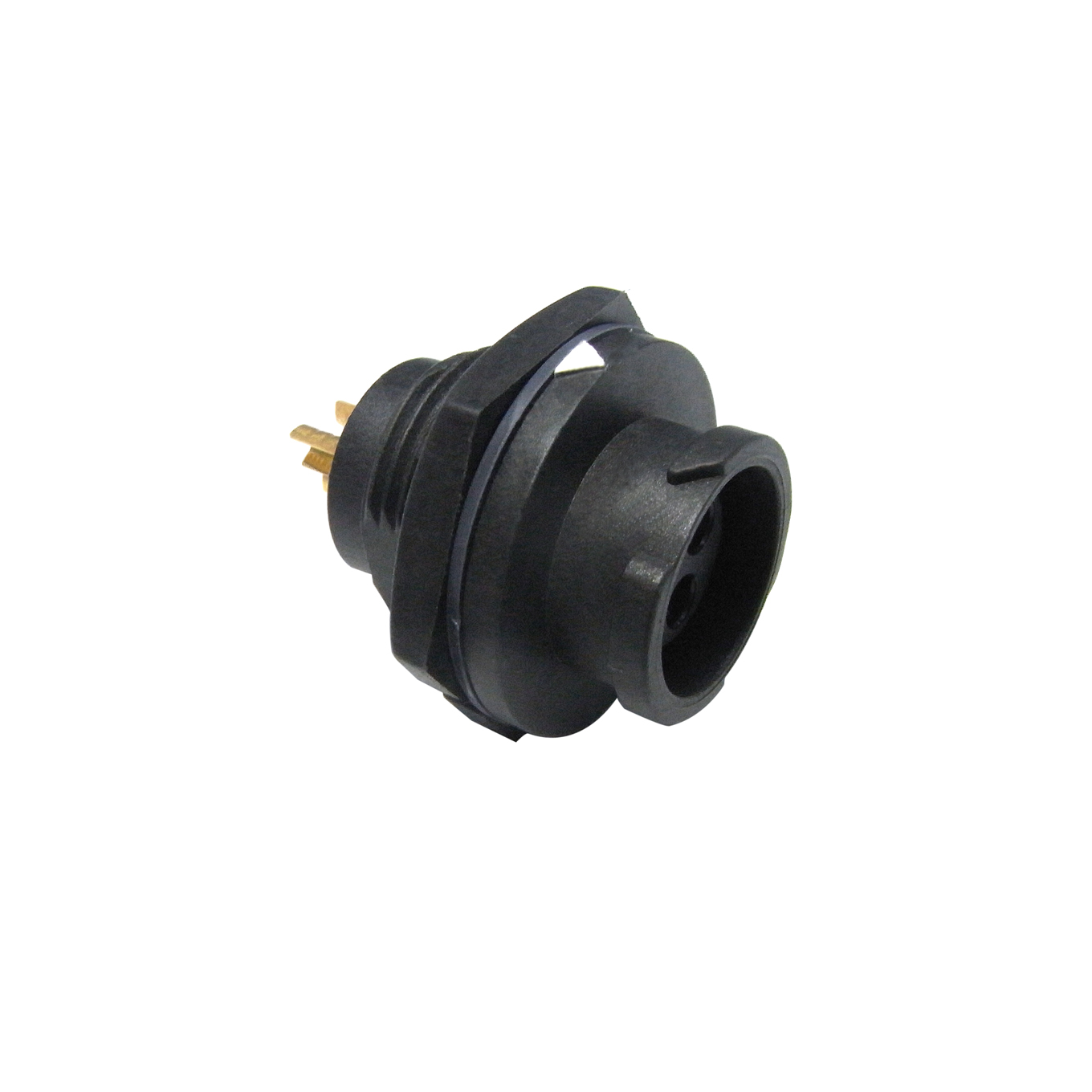 Amphenol Industrial Circular Connector, 5 Contacts, Rear, Standard Connector, Plug, Male, IP68, X-LOK Series