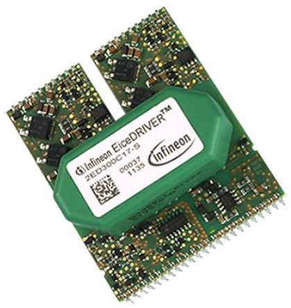 Infineon MOSFET Gate Driver 2, 30 A 45-Pin 15 V, Tray