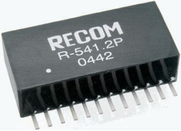 Recom DC-DC Converter, 9V dc/ 2A Output, 11 → 32 V dc Input, 18W, Through Hole, +85°C Max Temp -40°C Min Temp