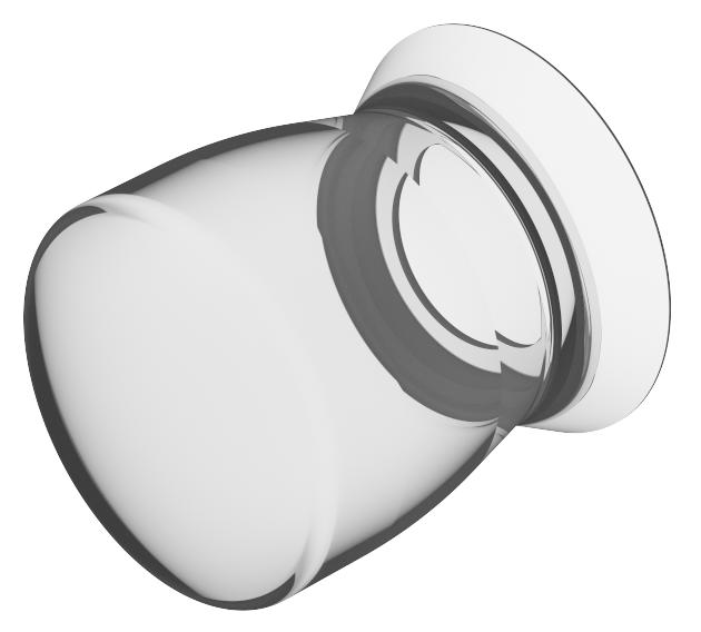 EAO Transparent Push Button Cover for Use with Push Button, 40mm