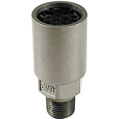 SMC 25 Metal 1MPa Pneumatic Silencer, Threaded, R 1/4