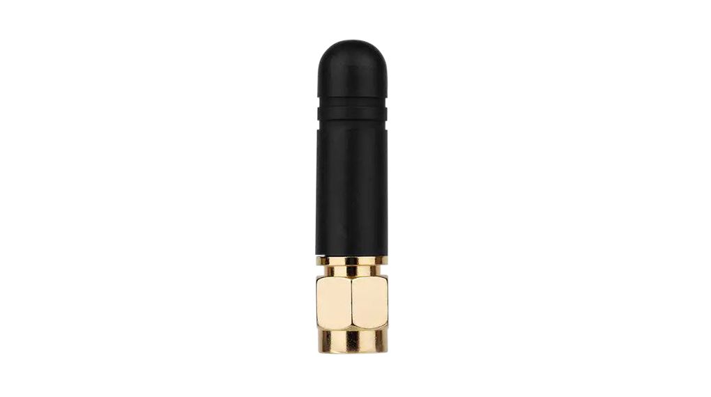 Molex 2158720101 Stubby Multi-Band Antenna with SMA Male Connector, Bluetooth (BLE), WiFi, ZigBee