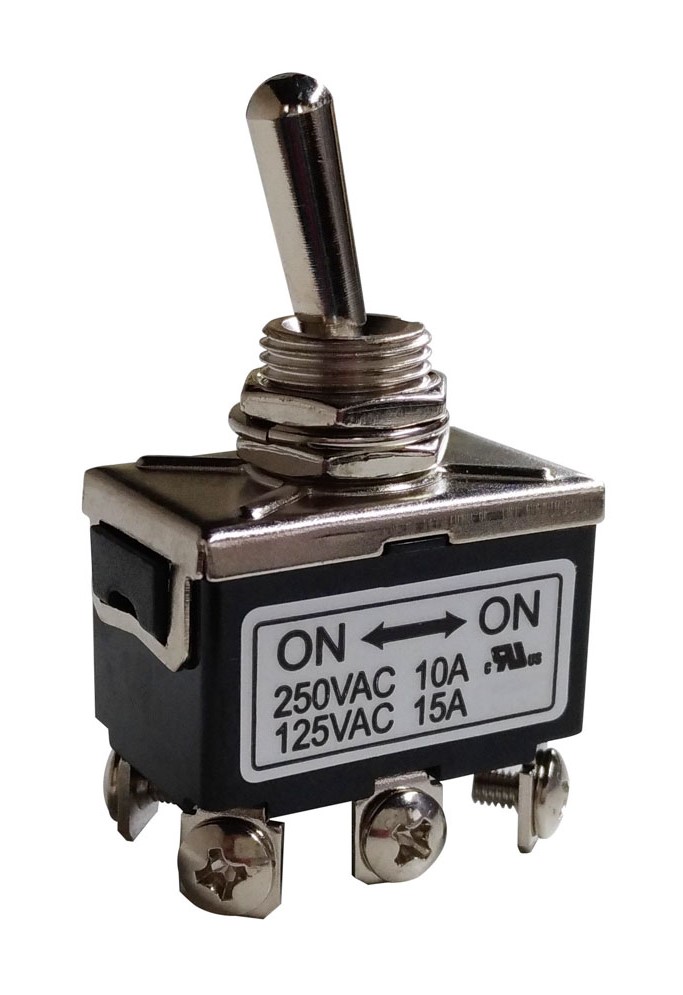 RS PRO Toggle Switch, PCB Mount, On-On, DPDT, Screw Terminal