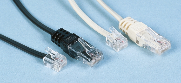Decelect, 3m Cat5, White RJ45 to Male RJ45 Male, Terminated