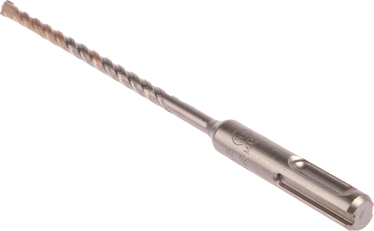 DeWALT DT95 Series Hardened Steel Body; Carbide Tipped SDS Plus Drill Bit for Masonry, 5.5mm Diameter, 160 mm Overall