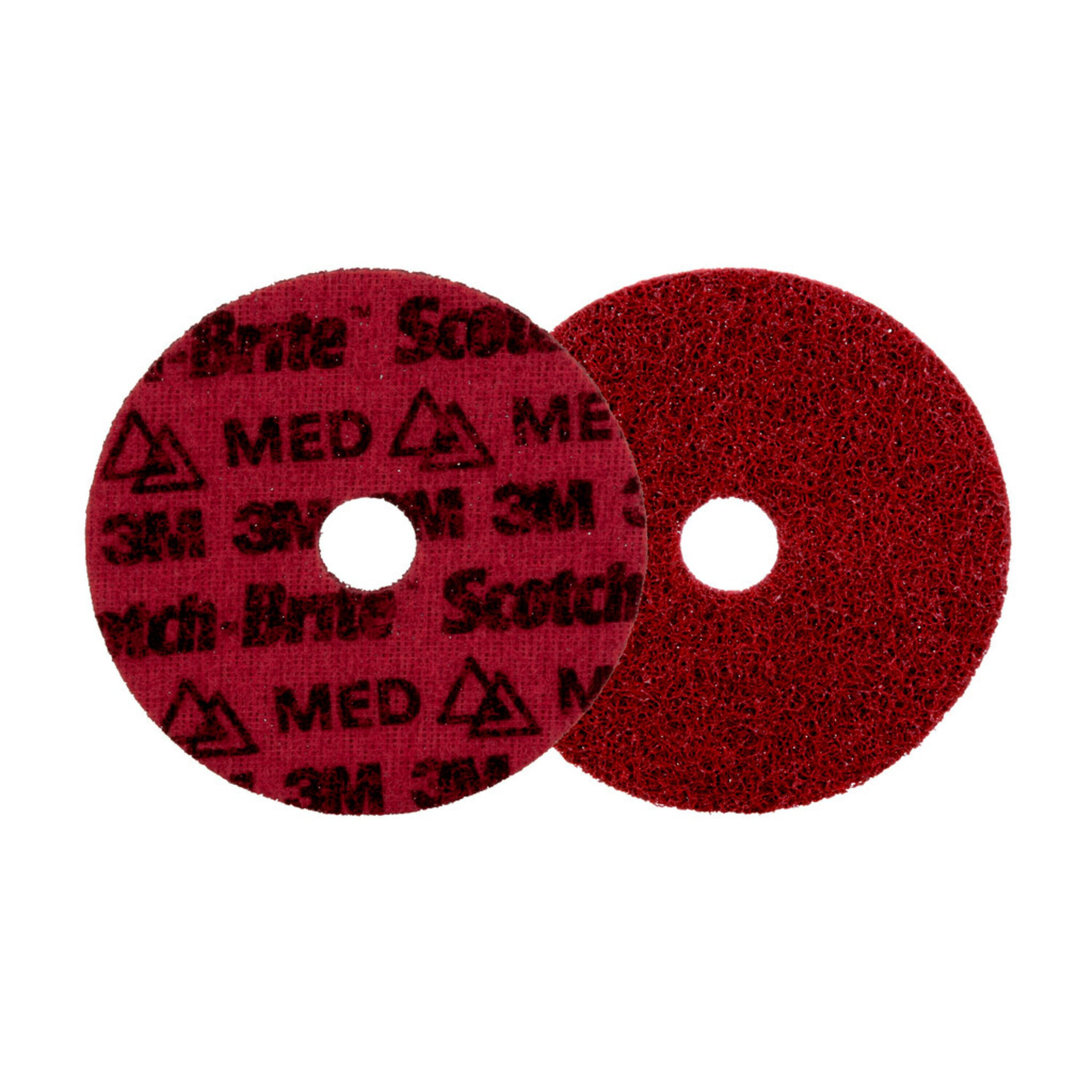 3M Scotch-Brite Precision Surface Conditioning Disc Ceramic Surface Conditioning Disc, 125mm, Medium Grade, 100 in pack