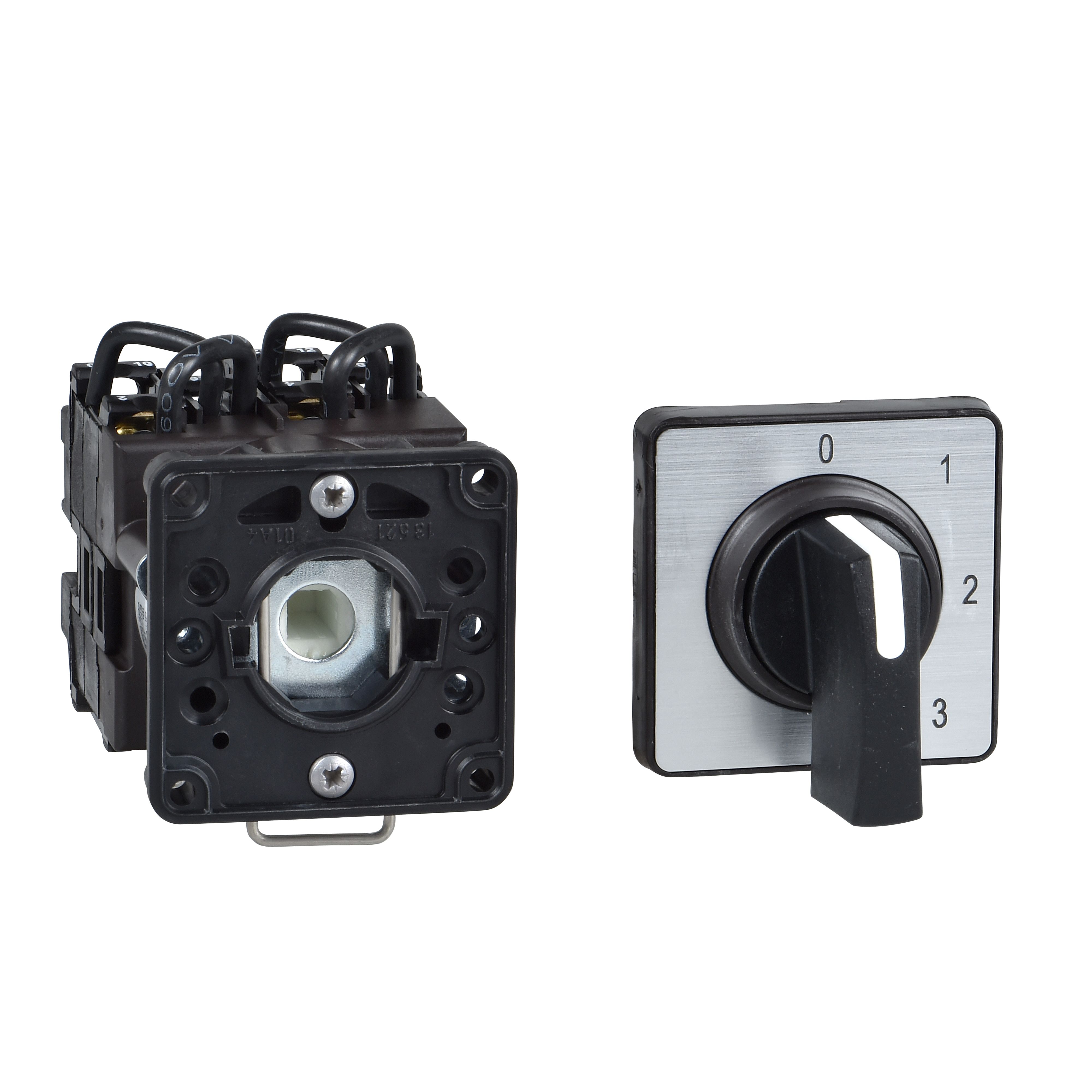 Schneider Electric, 2P 5 Position Multi Step Cam Switch, 12A