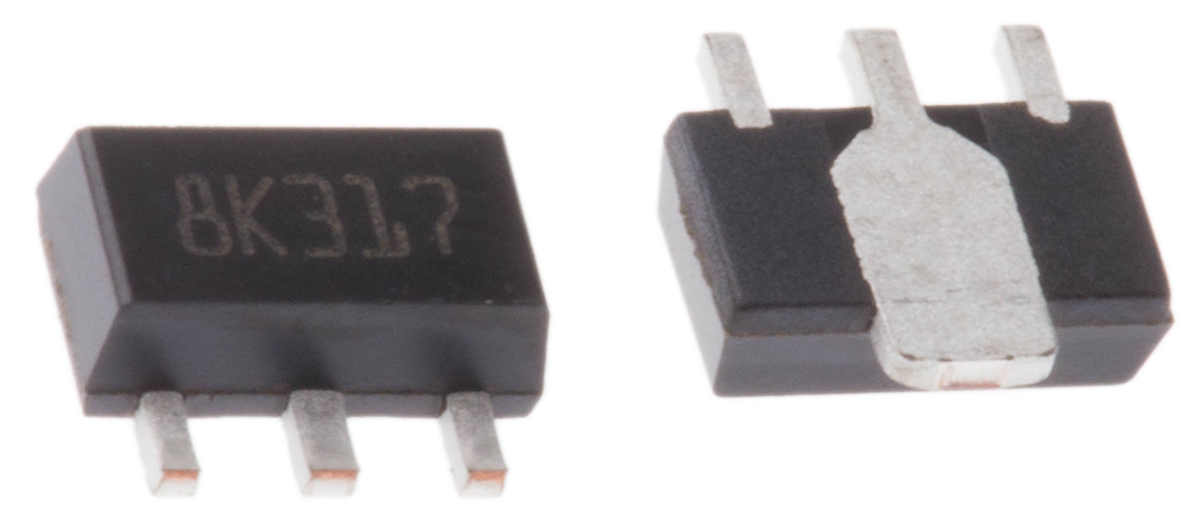STMicroelectronics L78L12ACUTR, Voltage Regulator 35V SOT-89 3-Pin