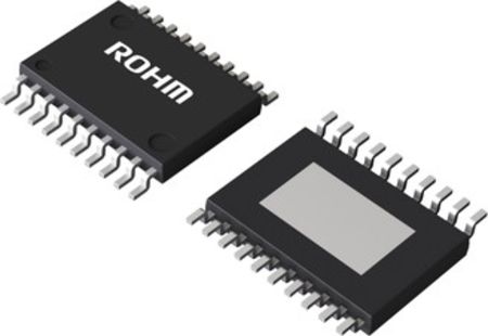 ROHM BD9P235EFV-CE2, 1-Channel, Step Down DC-DC Converter, Selectable 20-Pin, HTSSOP-B20