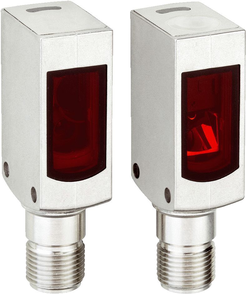 SICK Through Beam Photoelectric Sensor, Miniature Sensor, 60 m Detection Range