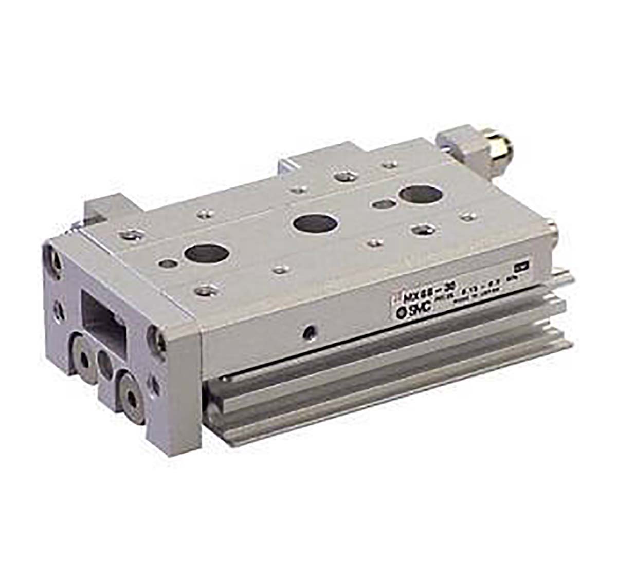 SMC Pneumatic Guided Cylinder - 6mm Bore, 20mm Stroke, MXS Series, Double Acting