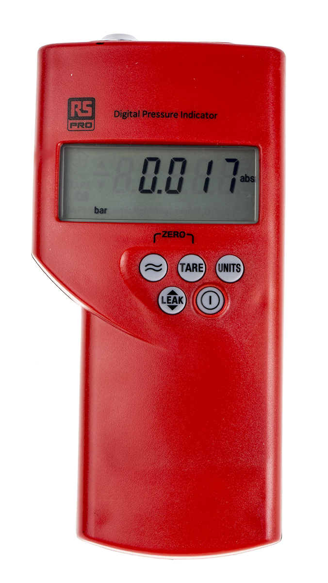 RS PRO RS DPI Differential Manometer, Max Pressure Measurement 350mbar With UKAS Calibration