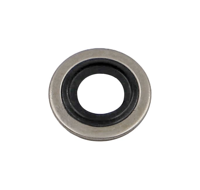 Hutchinson Le Joint Français Rubber : PC851 & washer : Mild Steel Bonded Seals O-Ring, 10.7mm Bore, 17mm Outer Diameter