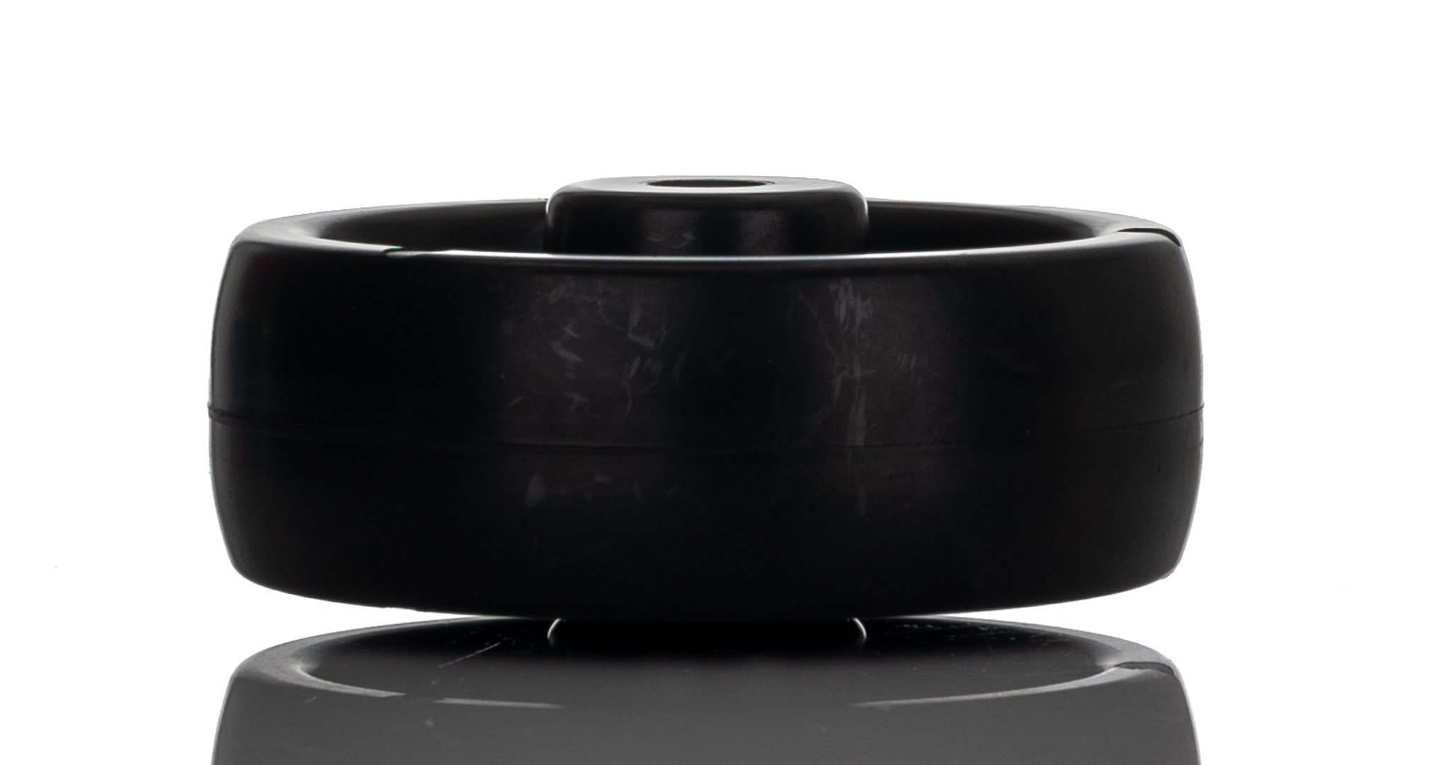 Tente Black Corrosion Resistant Trolley Wheel, 250kg