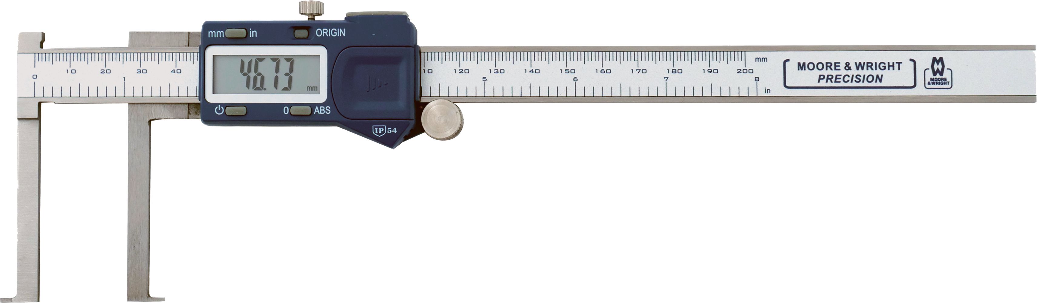 Moore & Wright 11 → 300mm Digital Caliper Caliper 0.01 Resolution, Imperial, Metric