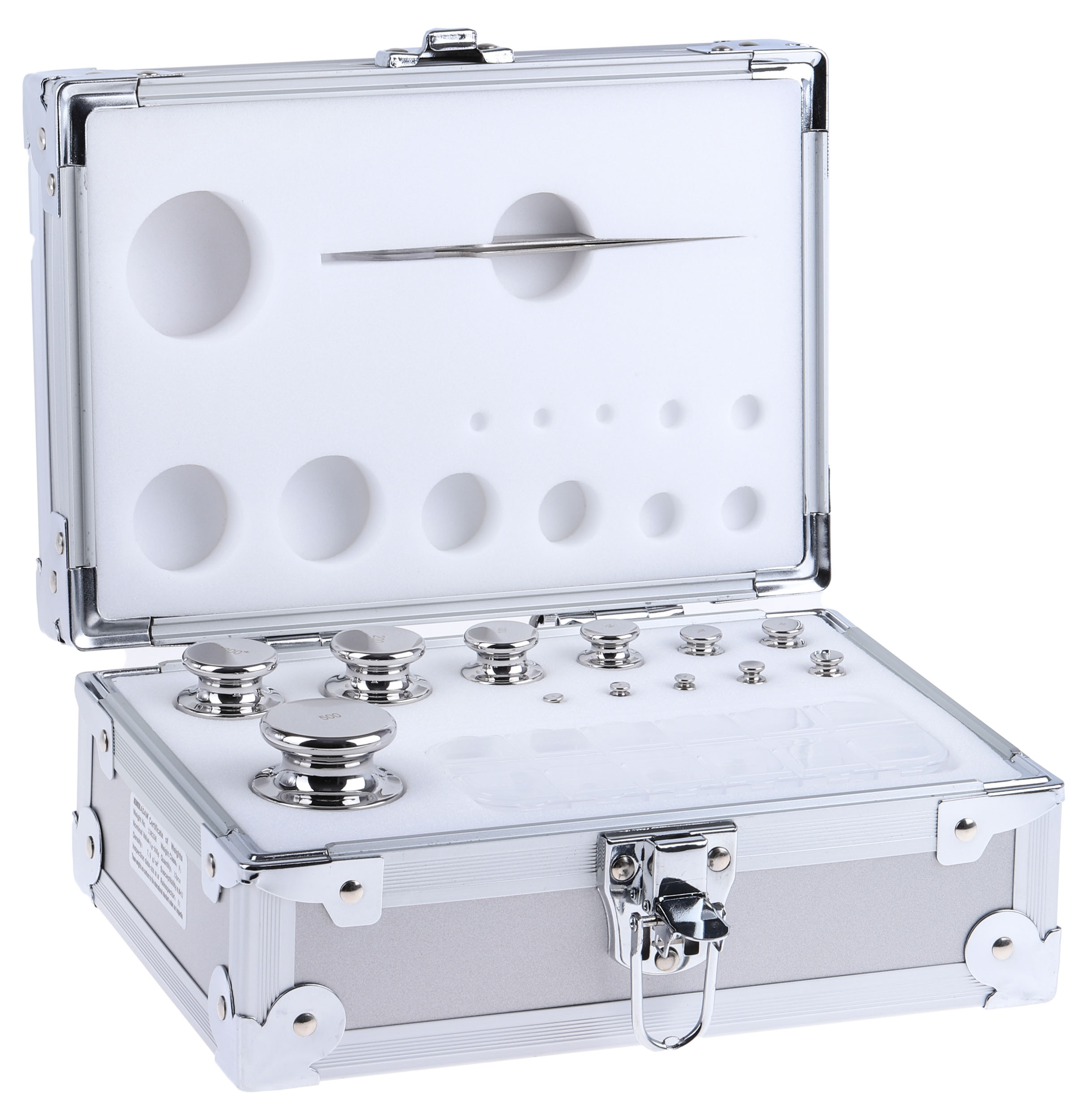 Adam Equipment Co Ltd 1 → 500g Calibration Weight Set