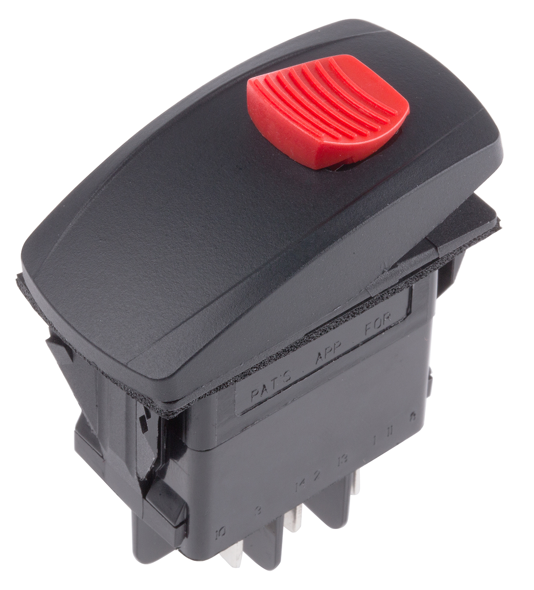 Carling Technologies DPDT, On-(On) Rocker Switch Panel Mount
