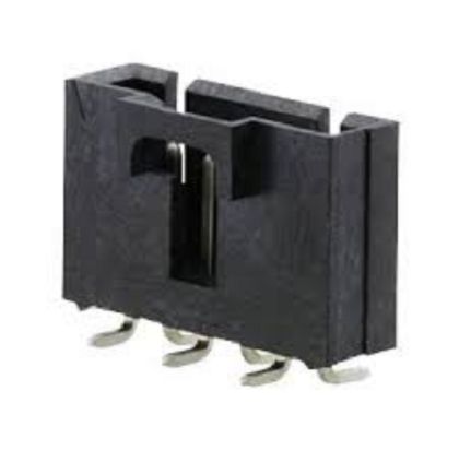 Molex SL Series Straight Surface PCB Header, 4 Contact(s), 2.54 mm Pitch, 1 Row, Shrouded