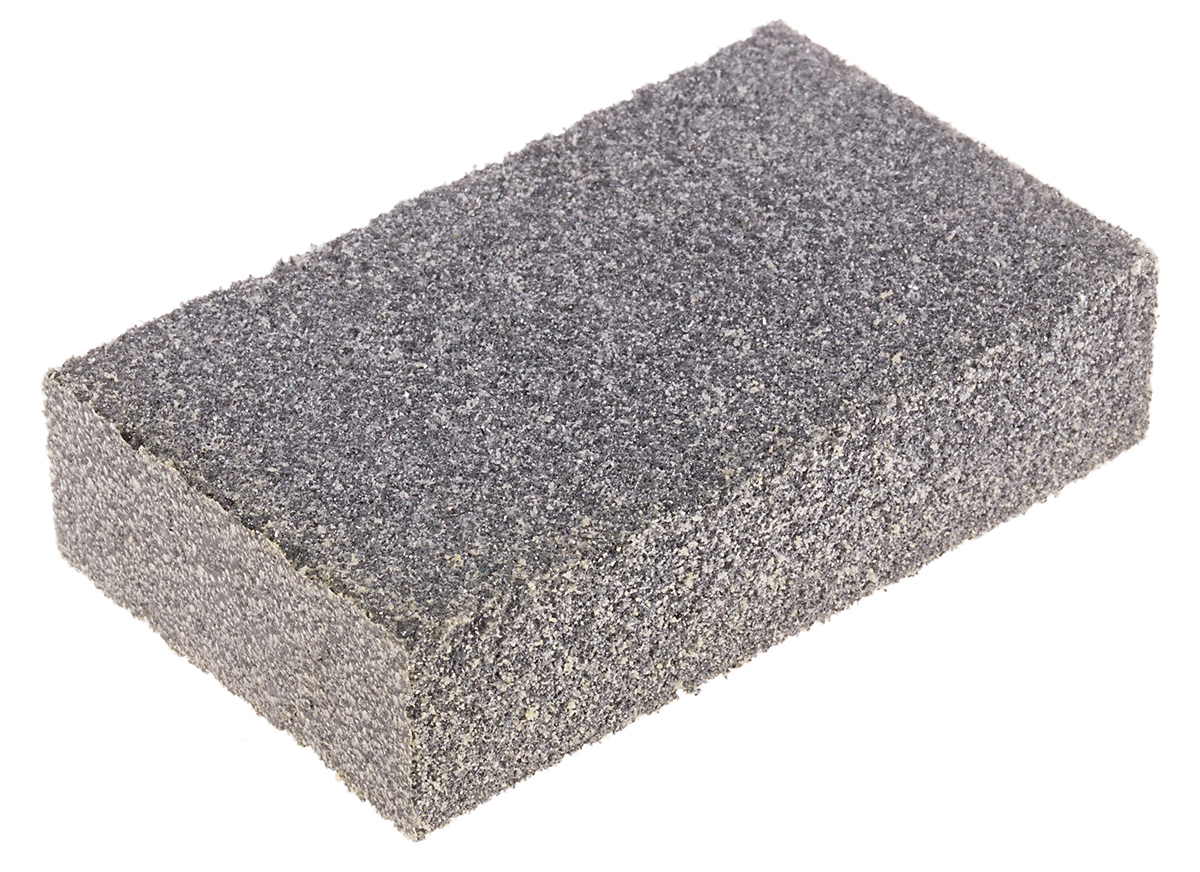 RS PRO P60 Grit Medium Sanding Block, 80mm x 50mm