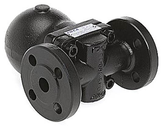 Valsteam ADCA 4.5 bar SG Iron Float & Thermostatic Steam Trap, 3/4 in