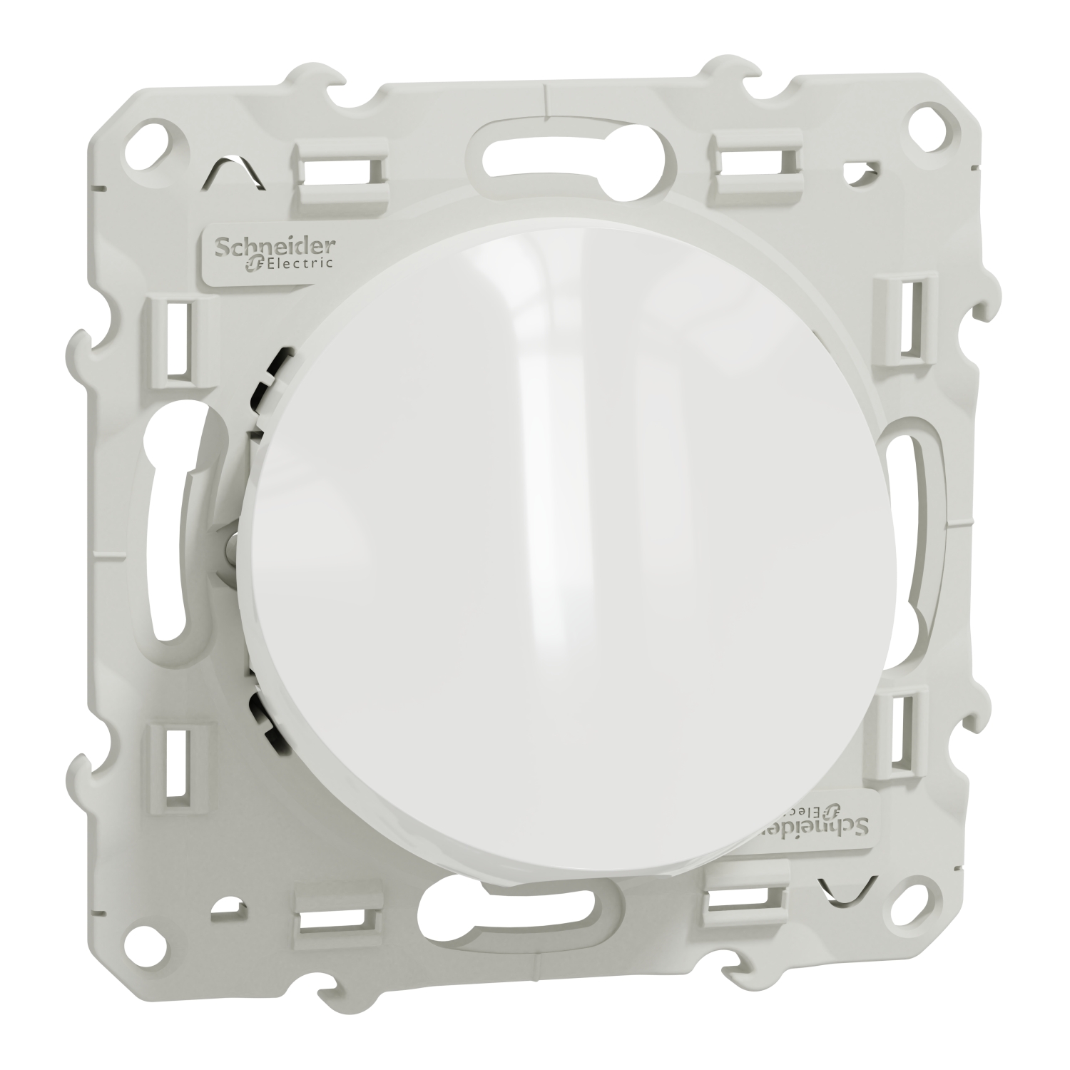 Schneider Electric White Cover Plate Thermoplastic Cover Plate