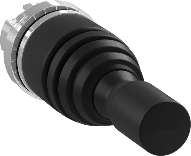 ABB 1SFA1 Series Black Maintained Push Button