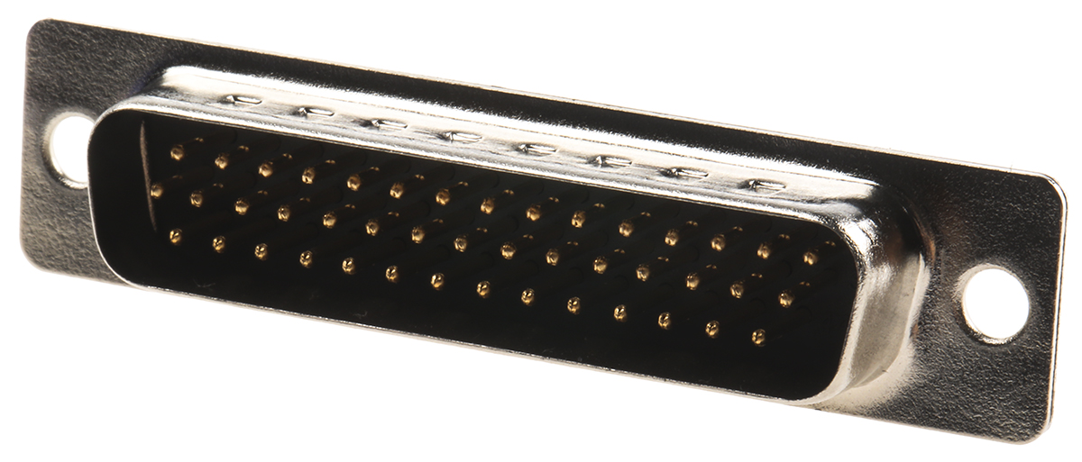 Amphenol Communications Solutions 44 Way Panel Mount D-sub Connector Plug, 2.29mm Pitch