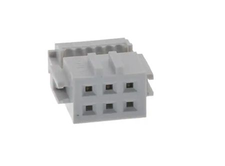 Amphenol Communications Solutions 6-Way IDC Connector Receptacle for Surface Mount, 2-Row