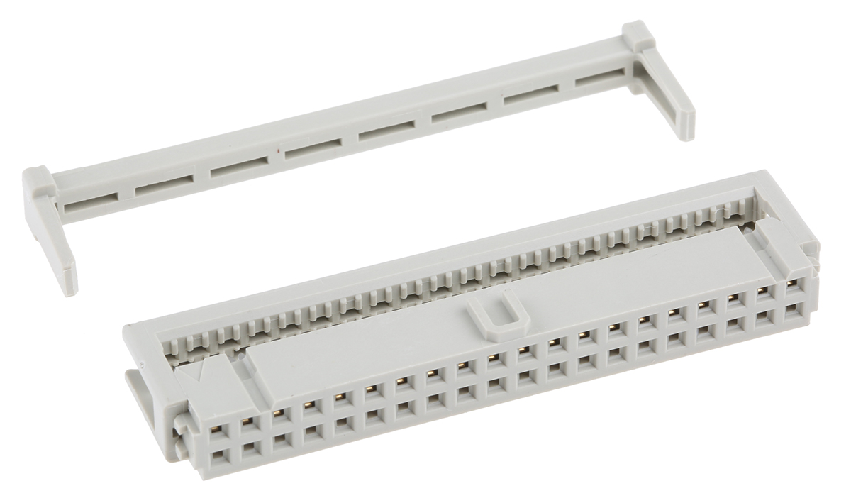 HARTING 40-Way IDC Connector Socket for Cable Mount, 2-Row