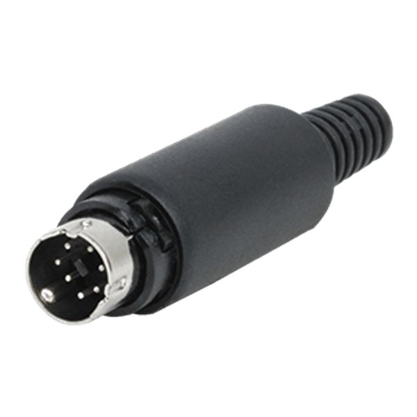 Same Sky 6 Pole Din, Male, Cable Mount