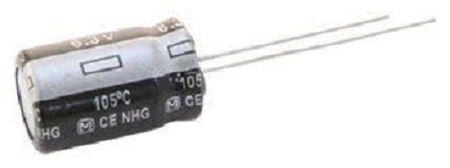 Panasonic 330μF Aluminium Electrolytic Capacitor 6.3V dc, Radial, Through Hole - EEUFR0J331B