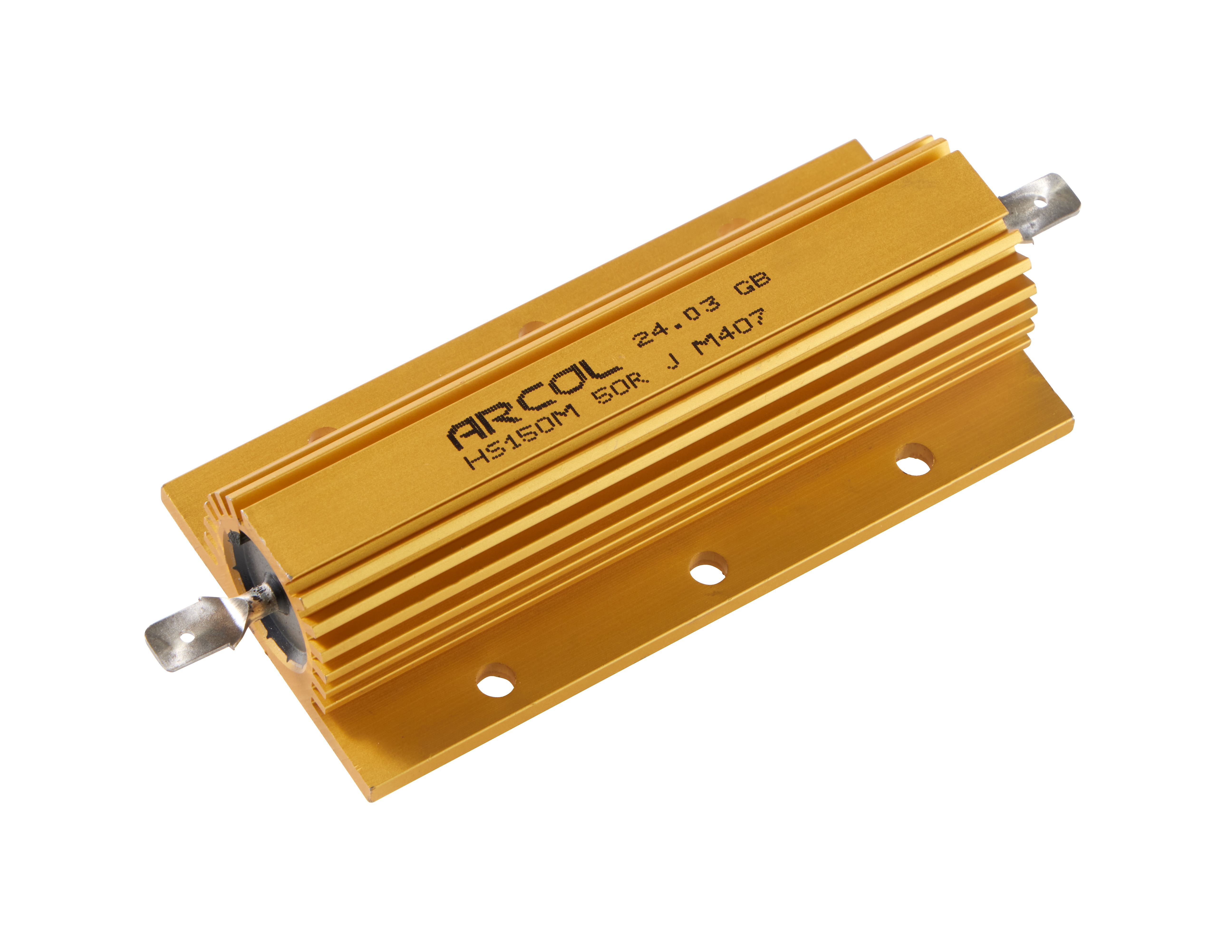 Arcol 150W Aluminium Chassis Mount Resistor HS150M 3R3 JM407 5%