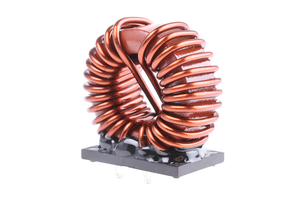 Wurth 1 mH ±30% Ferrite Common Mode Choke, Max SRF:100kHz, 25A Idc, 3.6mΩ Rdc 250 V ac, WE-CMB